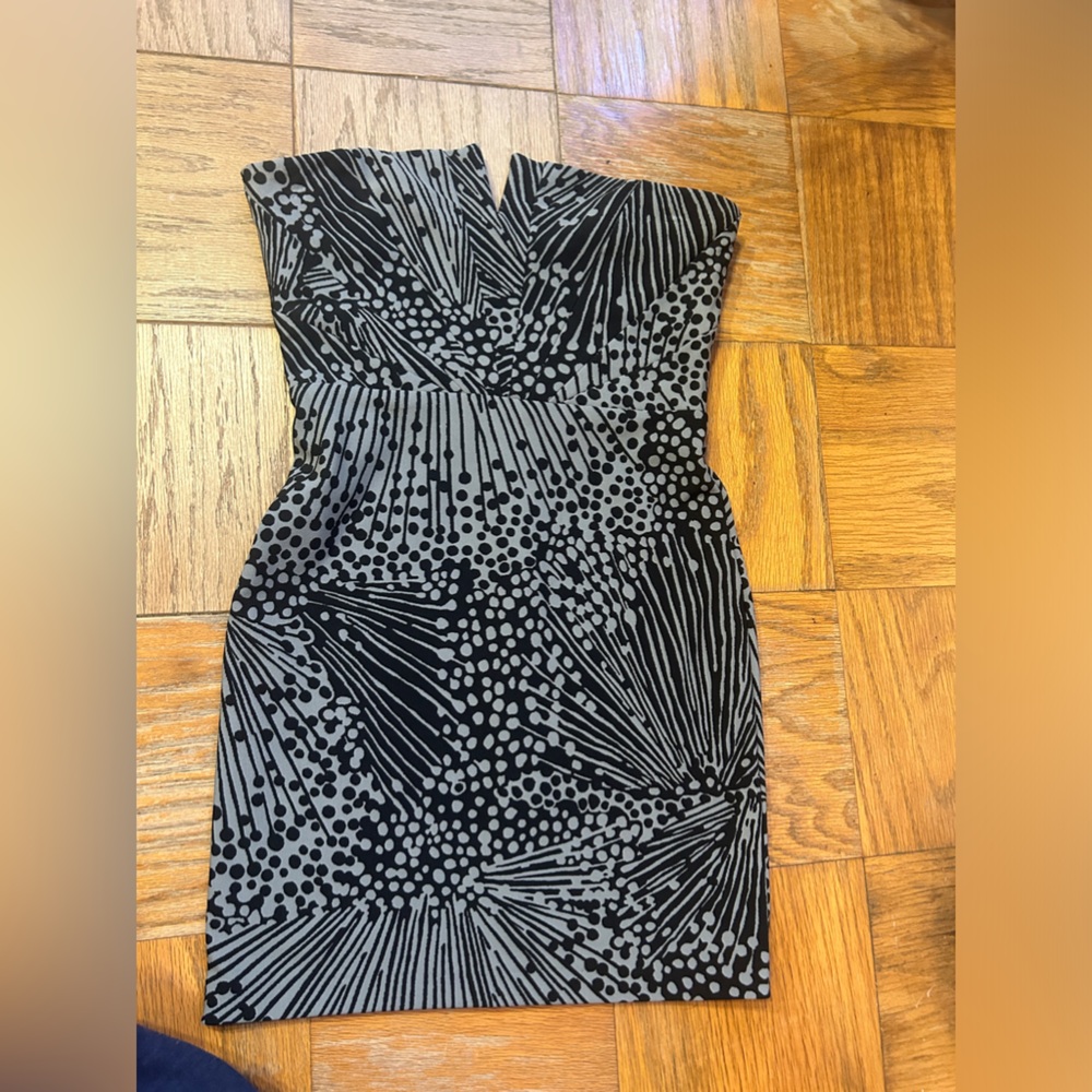 Mini Strapless Bandage Dress